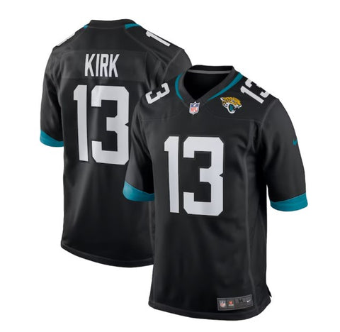 NFL Jacksonville Jaguars Christian Kirk Nike Black Game Jersey