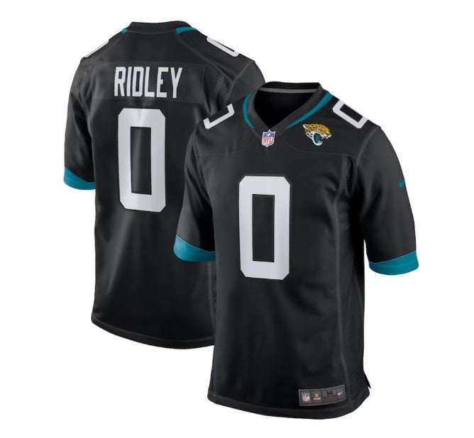 NFL Jacksonville Jaguars Calvin Ridley Nike Black Game Jersey - officially licensed fan gear