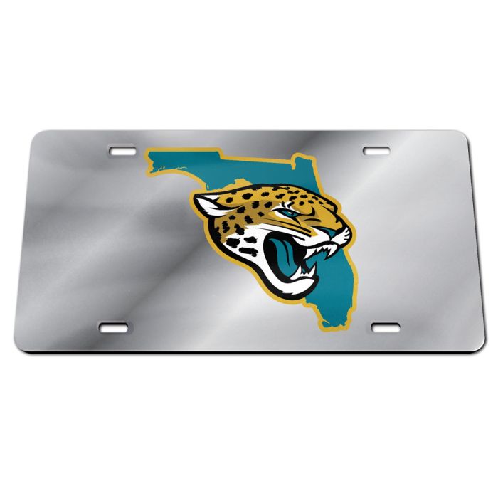 JACKSONVILLE JAGUARS STATE SPECIALTY ACRYLIC LICENSE PLATE