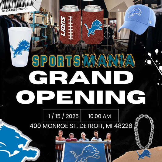 Roar Back to Greektown: Sports Mania Reopens for the Lions' Playoff Run!  400 Monroe St, Detroit, MI 48226