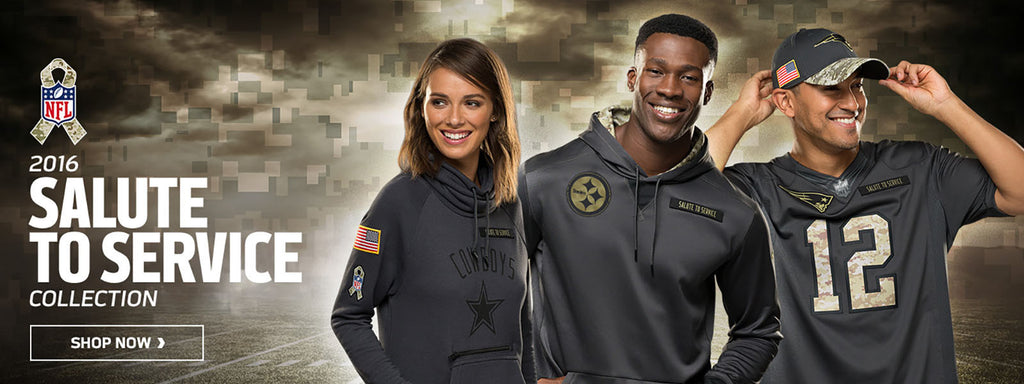 Where to buy NFL Salute to Service 2022 football gear online 