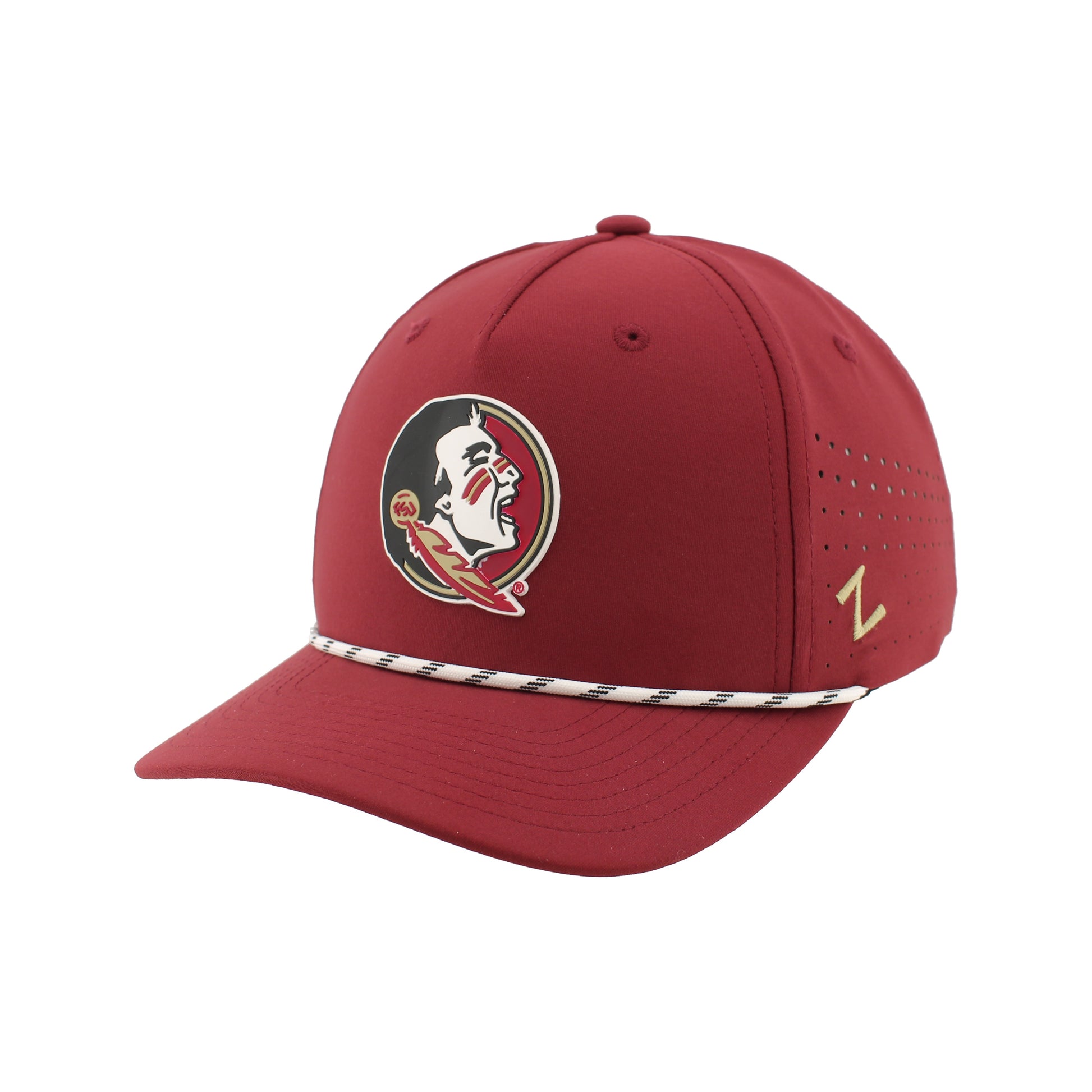 Florida State Seminoles Zephyr Birdie Structured Semi-Curve 5 Panel Rope Snap Hat