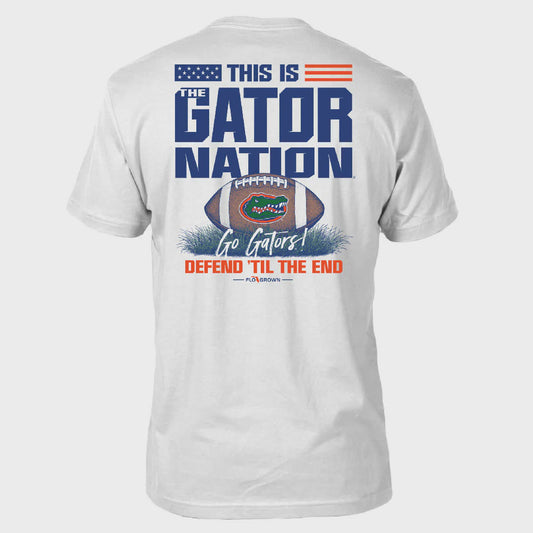 University of Florida Gators FloGrown Defend Till The End T-Shirt UF-1652
