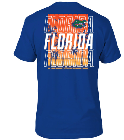 University of Florida Gators FloGrown Men's Repeat Poster T-Shirt UF-1656 - officially licensed fan gear
