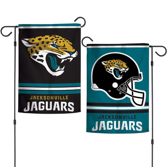 NFL Jacksonville Jaguars WinCraft Garden Flags 2 sided 12.5" x 18"