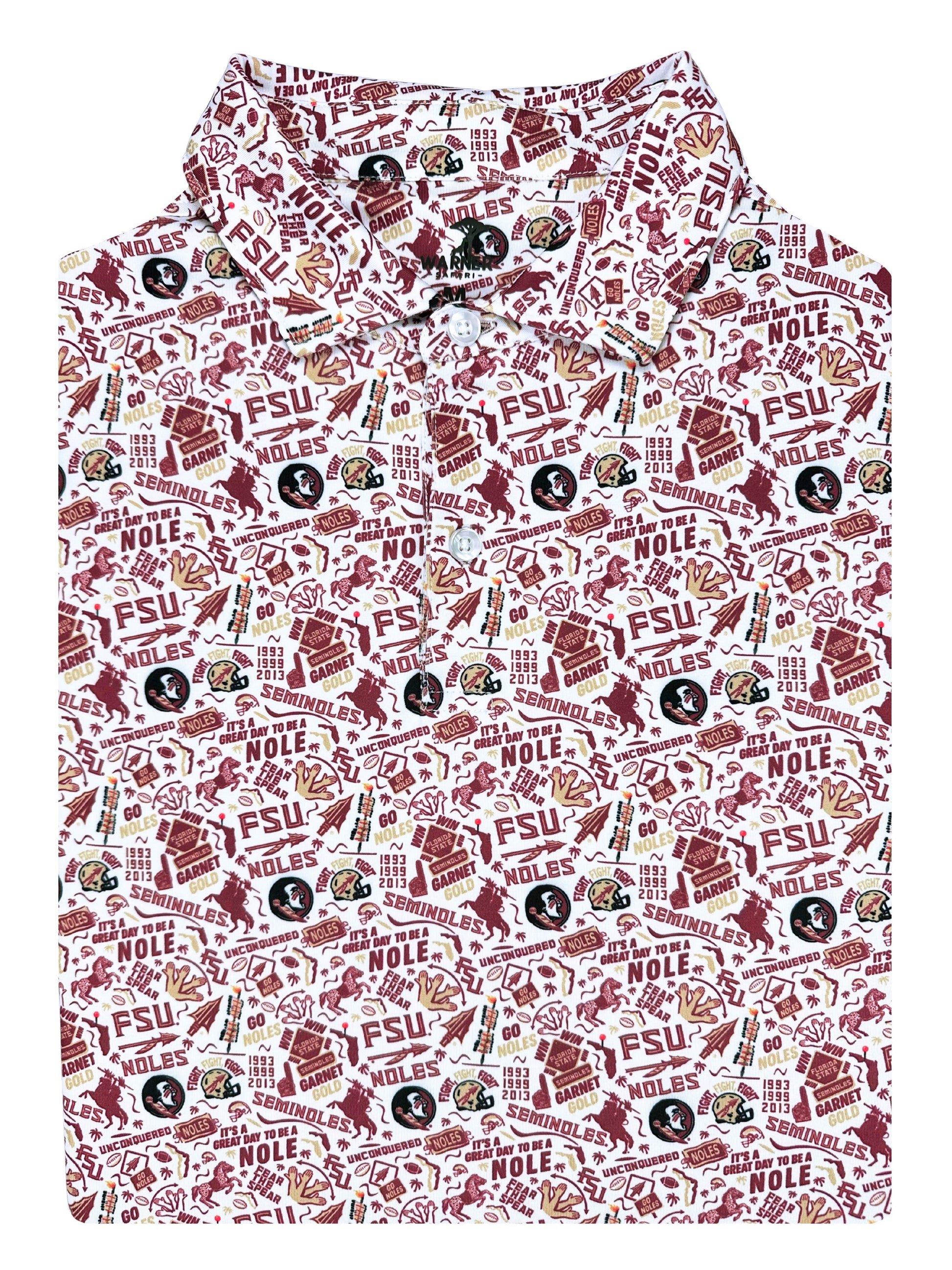 FSU Nole Gameday Print Polo — front
