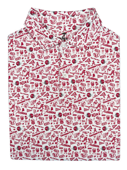 Alabama Bama Gameday Polo — front
