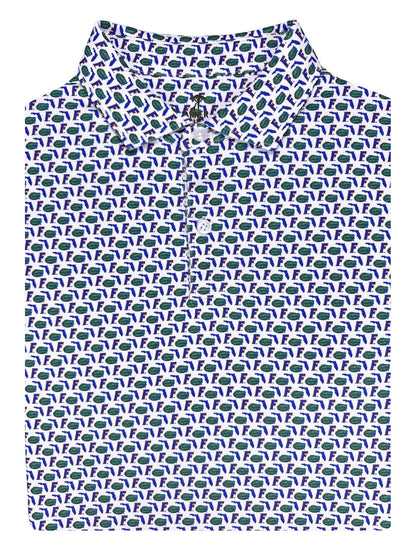 UF Old Florida Print Polo — front
