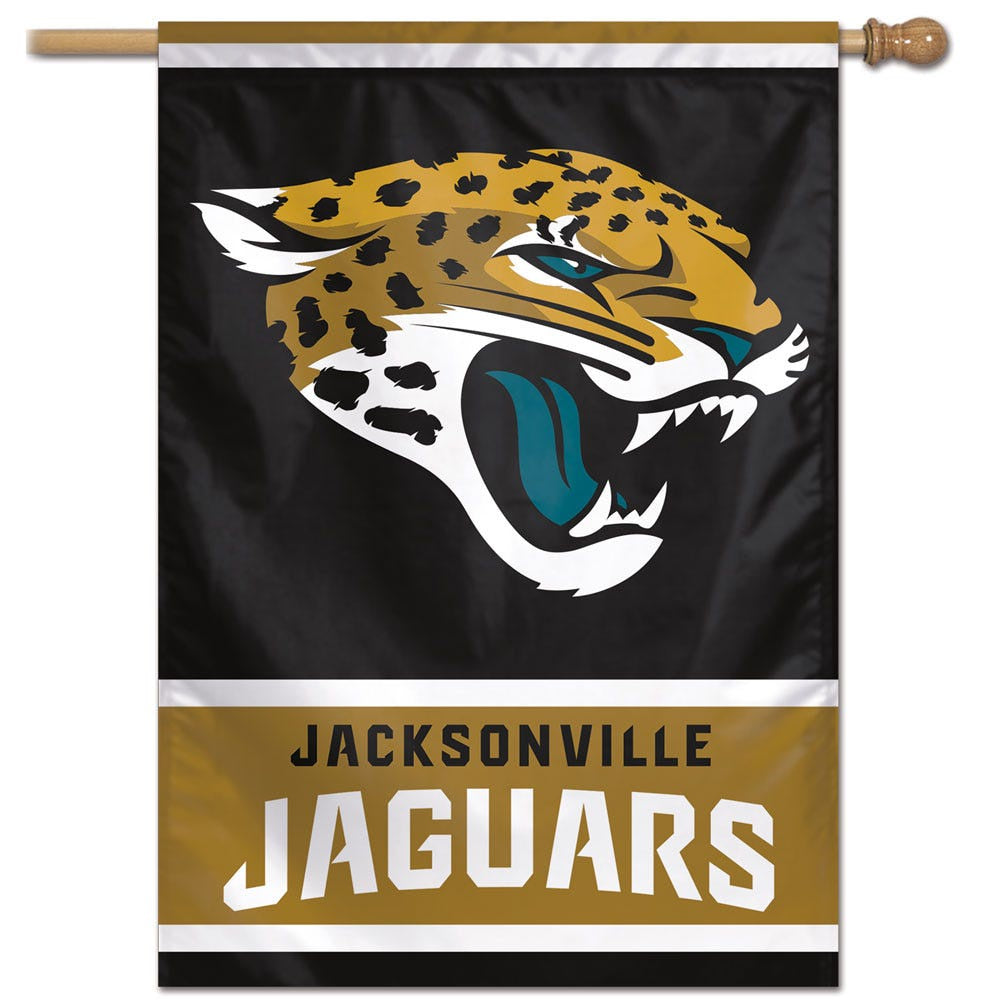 NFL Jacksonville Jaguars WinCraft Vertical Flag 28" x 40"