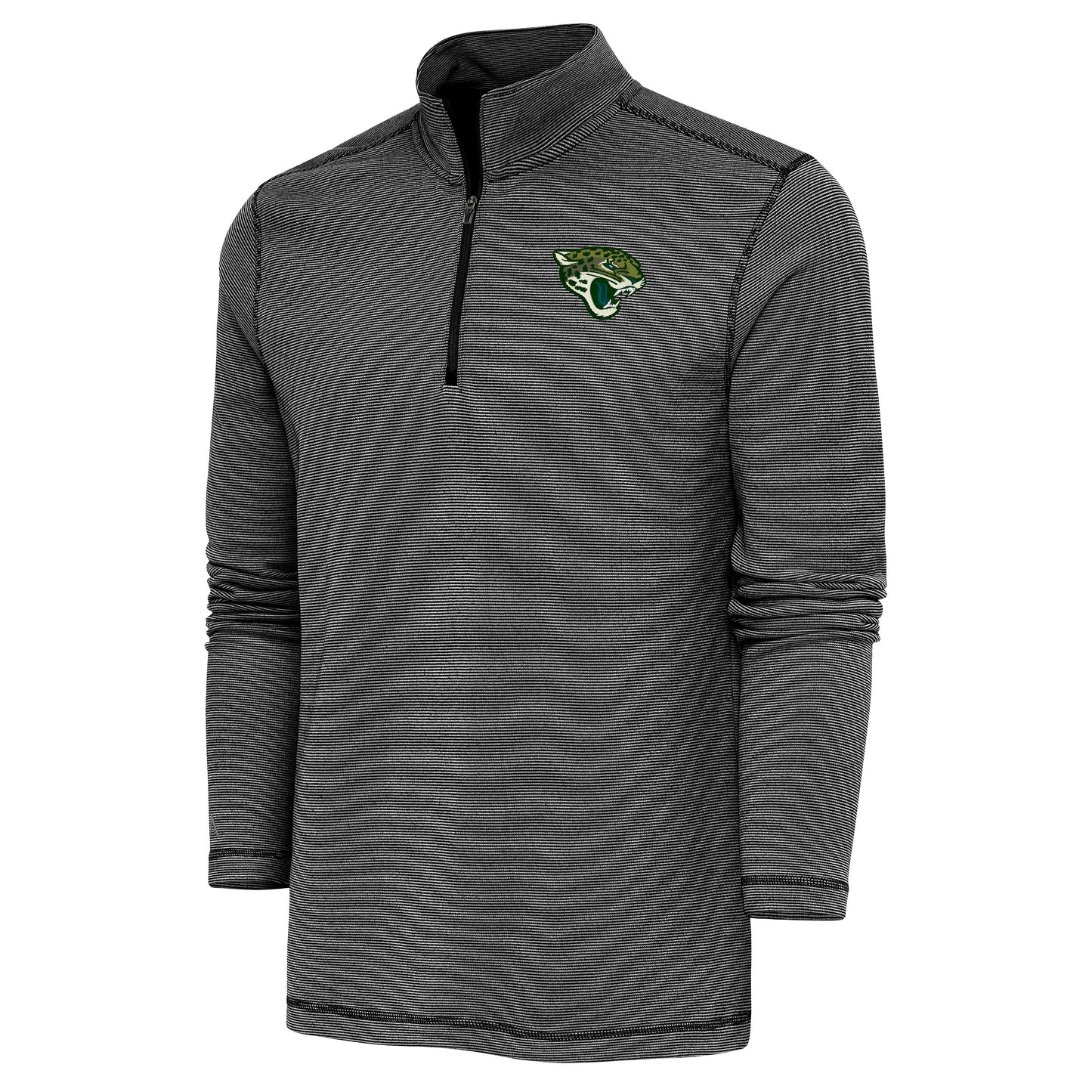 Jacksonville Jaguars Shore Bunker Quarter Zip Bk/Wh