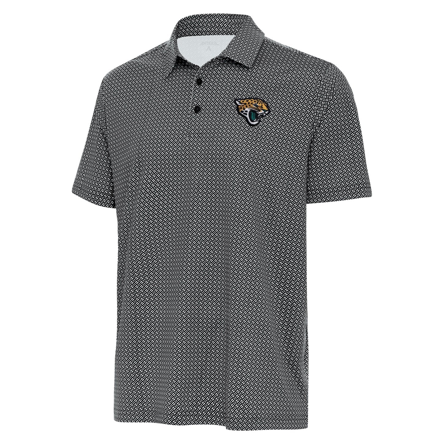 Jacksonville Jaguars Tack Polo White & Black
