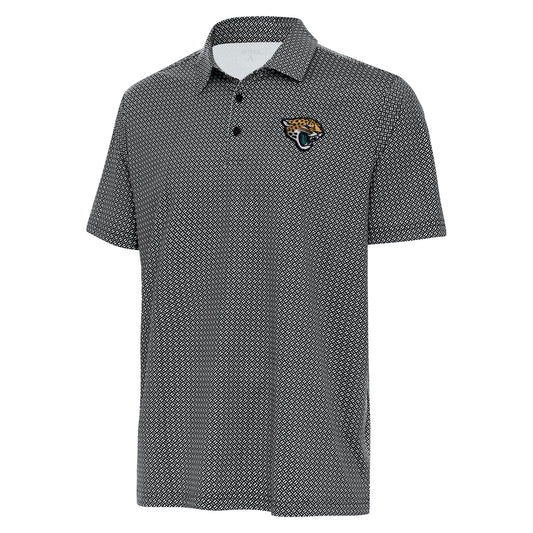 Jacksonville Jaguars Tack Polo White & Black