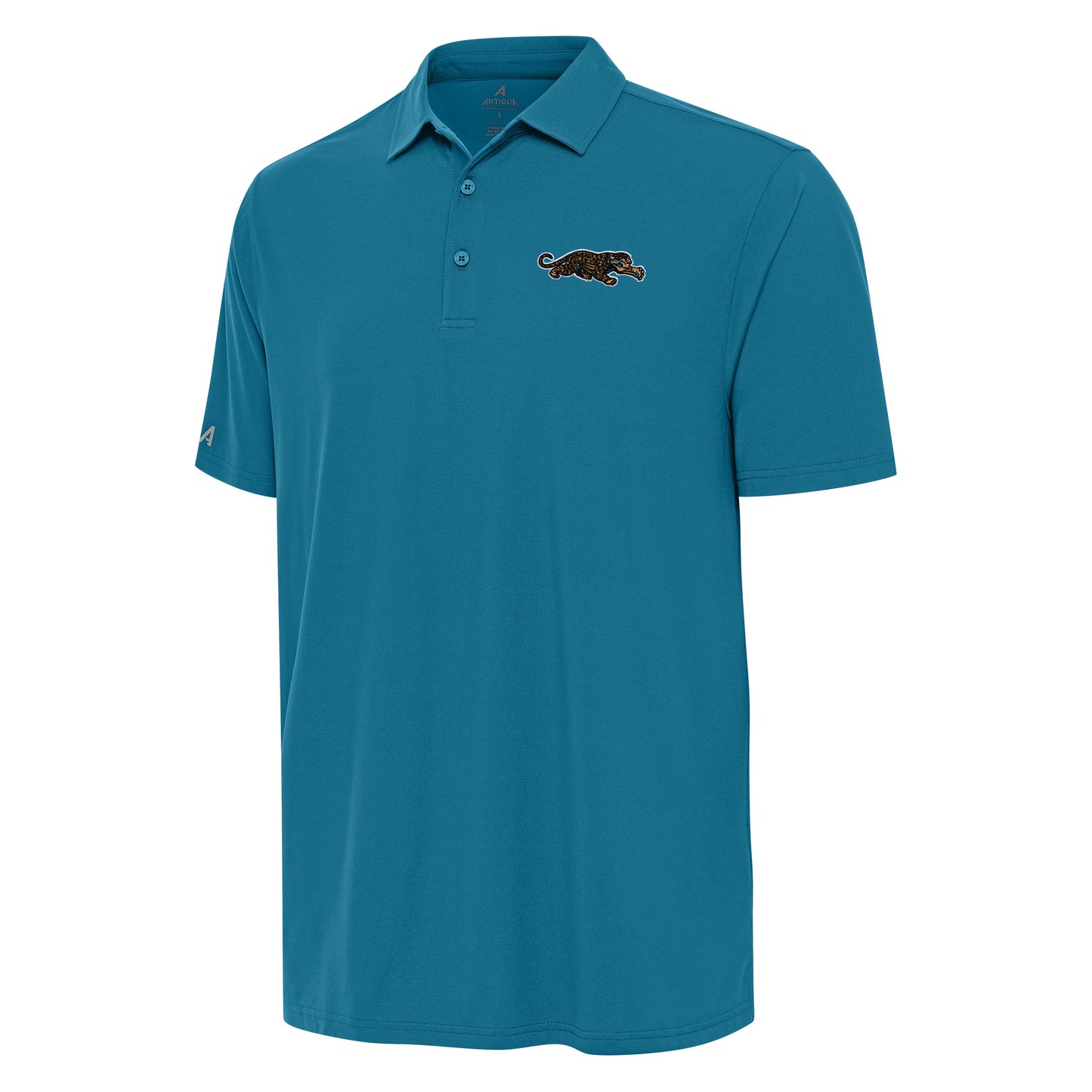 NFL Jacksonville Jaguars Antigua Throwback Prowler Teal Polo