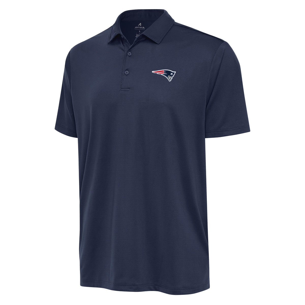 NFL New England Patriots Antigua Ellipse Navy Multi Polo