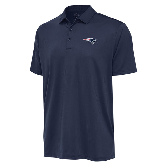 NFL New England Patriots Antigua Ellipse Navy Multi Polo