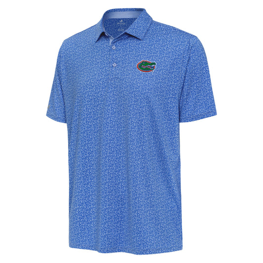 Florida Gators Blooming Blue Floral Polo Antigua