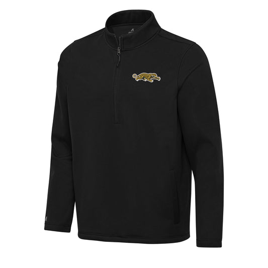 Jacksonville Jaguars Prowler Moments Quarter-Zip Black Jacket Men's Antigua