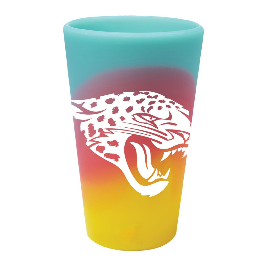 NFL Jacksonville Jaguars WinCraft Fashion 16 oz Silicone Pint Glass
