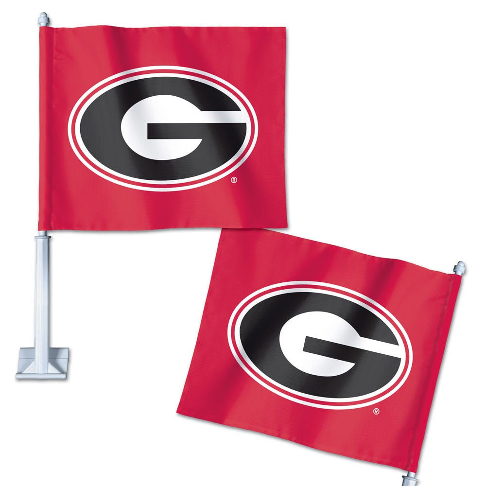 NCAA Georgia Bulldogs WinCraft Car Flag 11.75 x 14