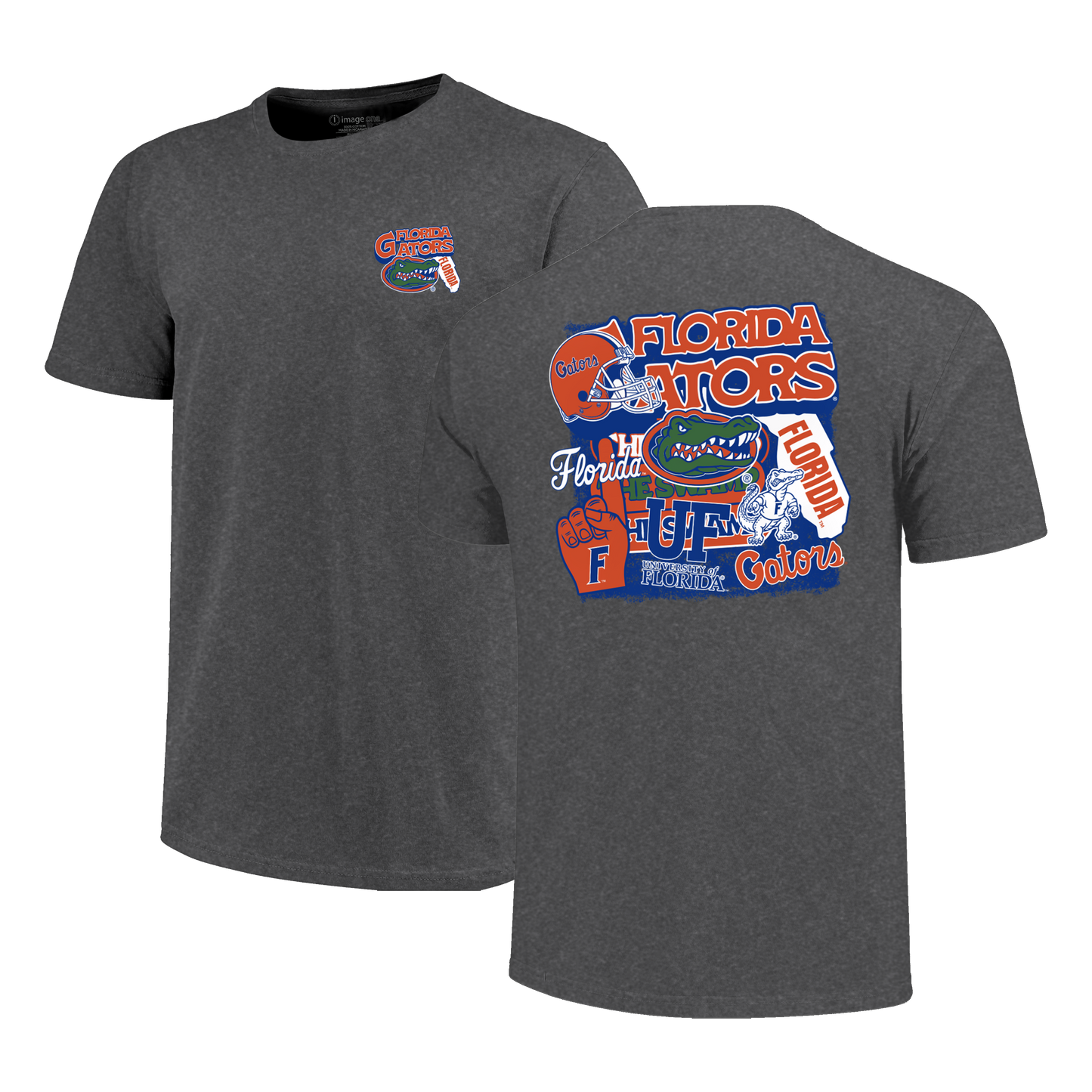 Florida Gators Image One Men's T-Shirt 251157 Florida Collage - officially licensed fan gear