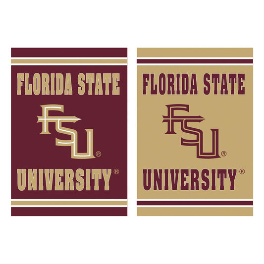 NCAA Florida State Seminoles Evergreen Embossed Suede House Flag