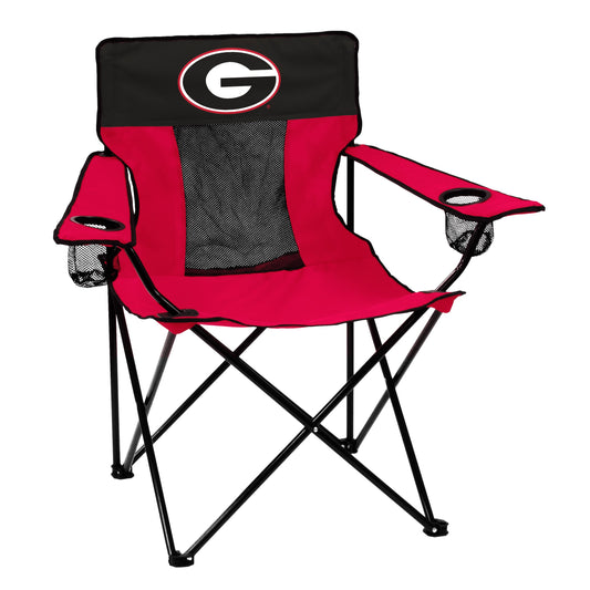 NCAA Georgia Bulldogs Logo Brands Elite Chair