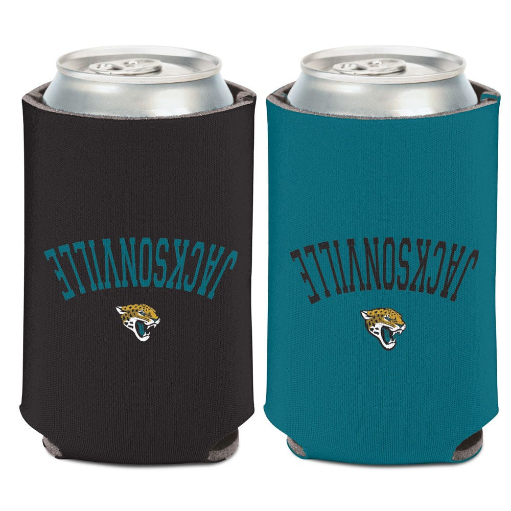 NFL Jacksonville Jaguars WinCraft Turnover Design Can Cooler 12 oz Teal and Black