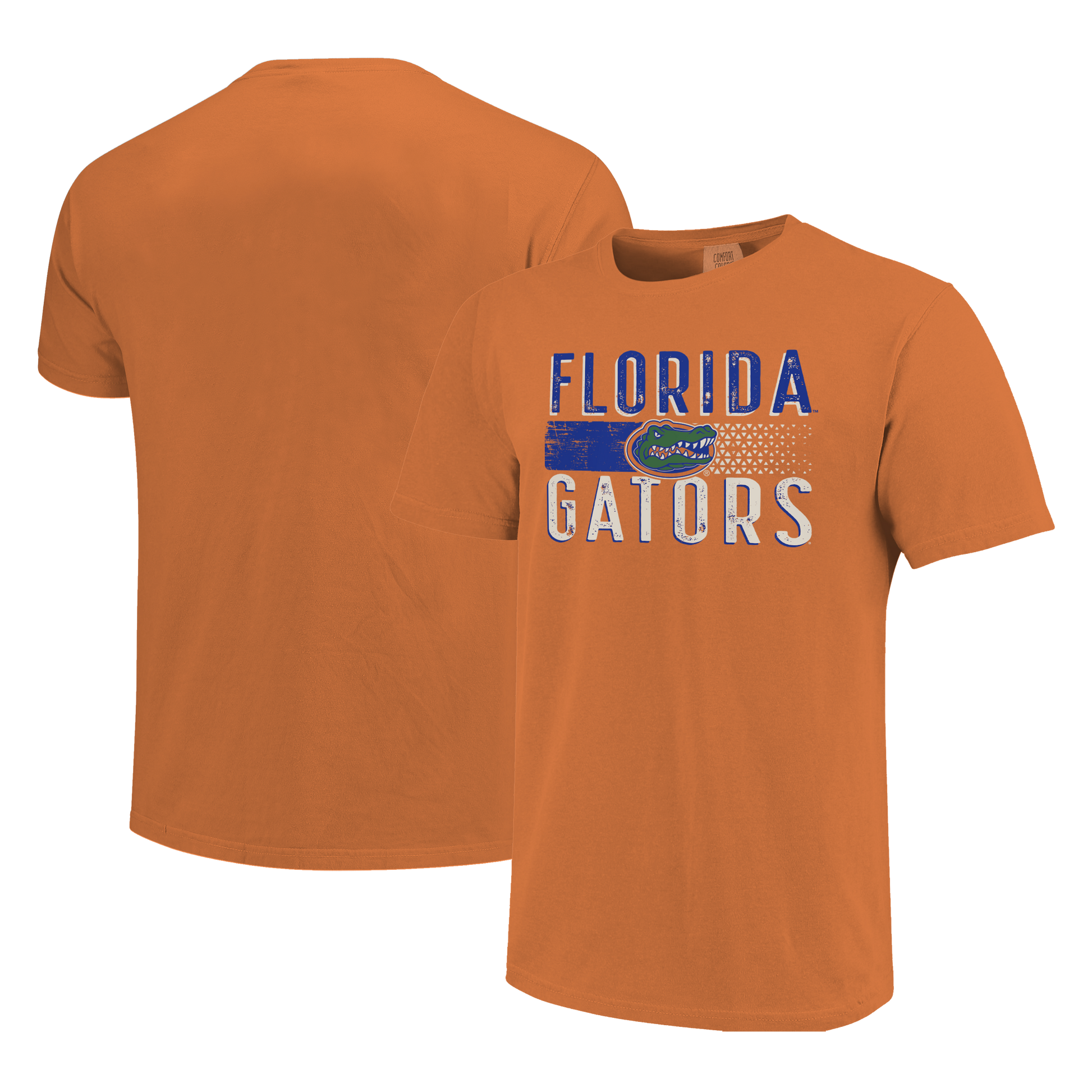 Florida Gators Image One Men's T-Shirt 250636 Two-Tone Stripe