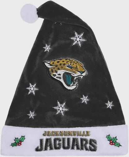 JACKSONVILLE JAGUARS BASIC SANTA HAT - officially licensed fan gear