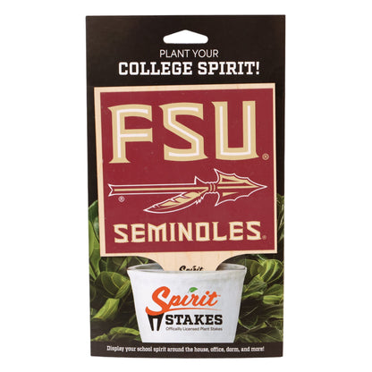 Florida State University Lettermark Color Plant Stake