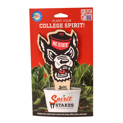 North Carolina State Wolfpack Color Plant Stake