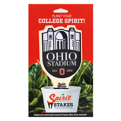 The Ohio State University Stadium Color Plant Stake