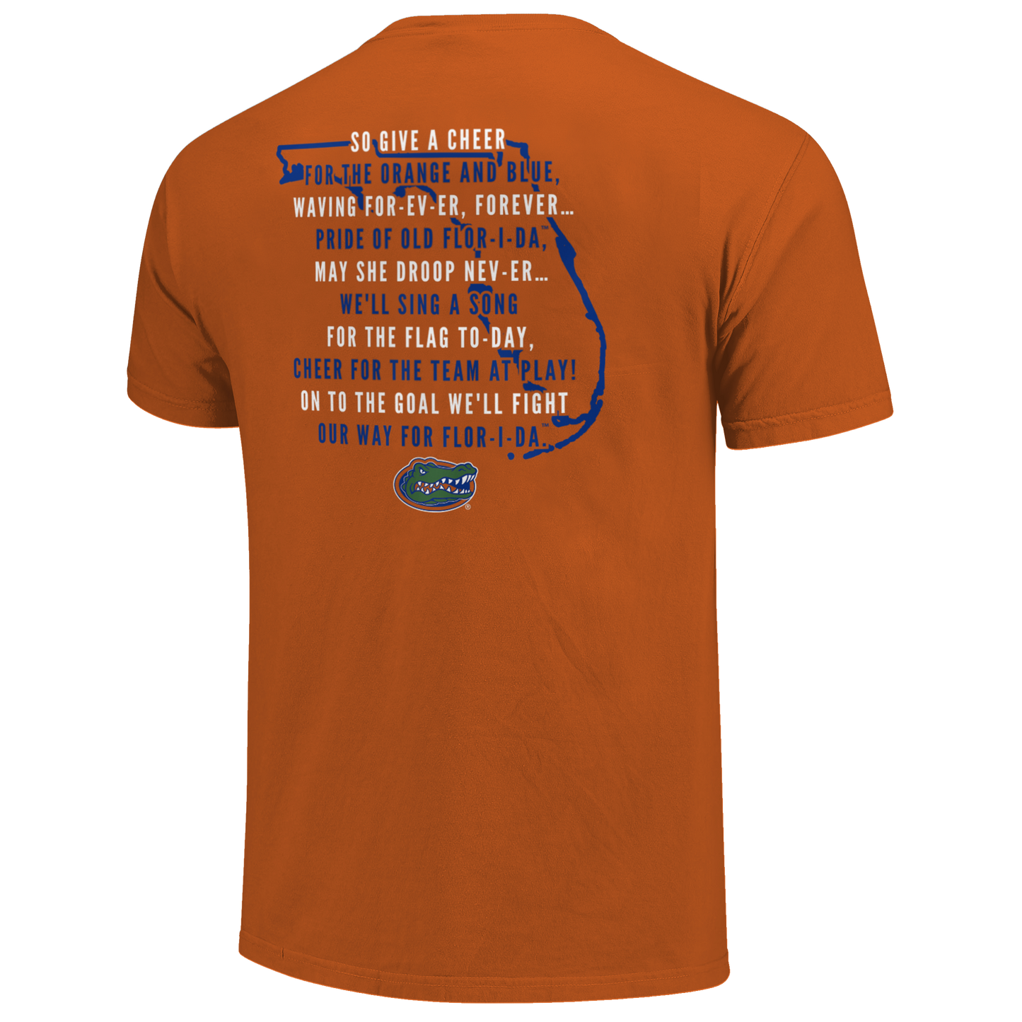 Florida Gators Image One Men's T-Shirt Fight Song - officially licensed fan gear