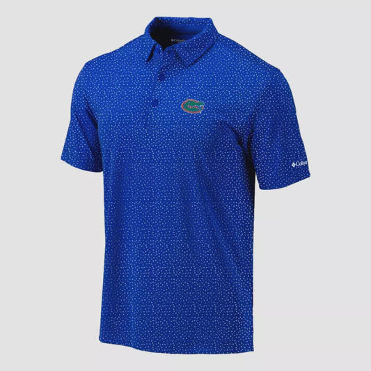 Florida Gators Omni Wick The Slicer Blue Polo