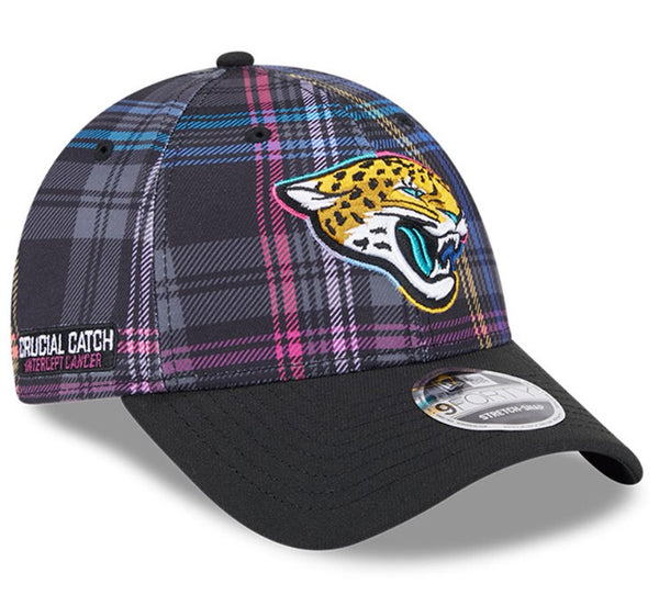 Jacksonville Jaguars New Era 2024 Crucial Catch 9Forty Adjustable Hat