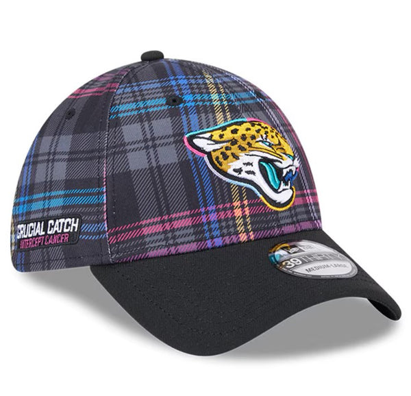 Jacksonville Jaguars New Era 2024 Crucial Catch 39Thirty Flex Hat