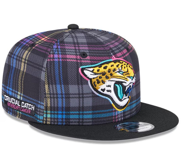 Jacksonville Jaguars New Era 2024 Crucial Catch 9Fifty Snapback Hat