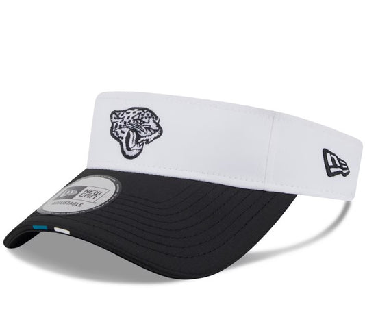Jacksonville Jaguars New Era 2025 Training Camp Adjustable Visor