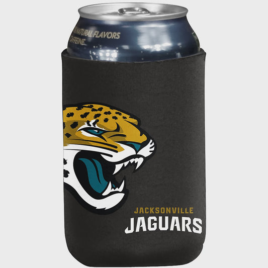 Jacksonville Jaguars Oversize Logo Flat Coozie Logo
