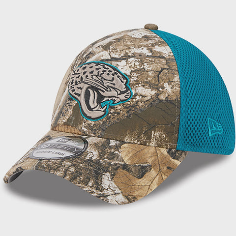 Jacksonville Jaguars New Era 3930 Realtree Camo Cap