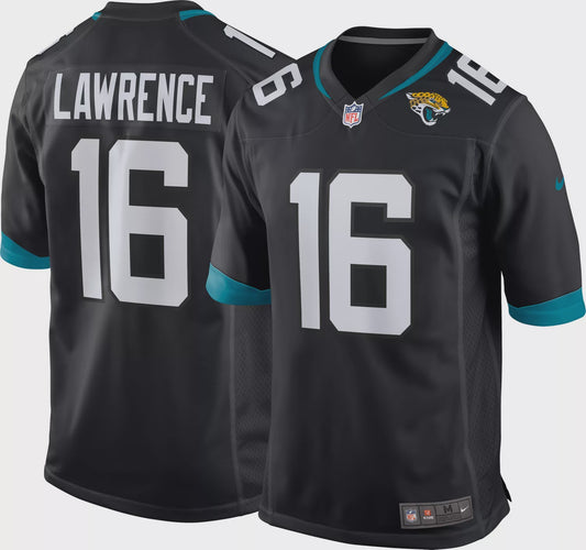 Jacksonville Jaguars Trevor Lawrence Nike Black Replica Jersey Youth