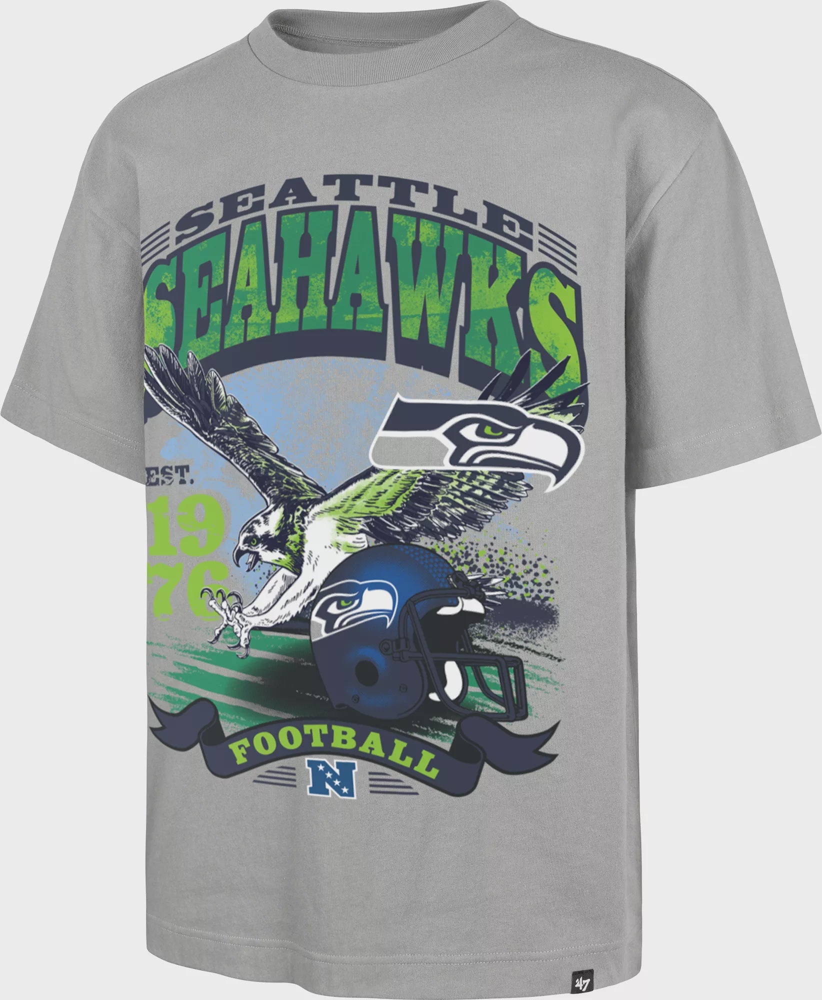 SEATTLE SEAHAWKS WOLF GREY REGIONAL FOUNDATION TEE MEN