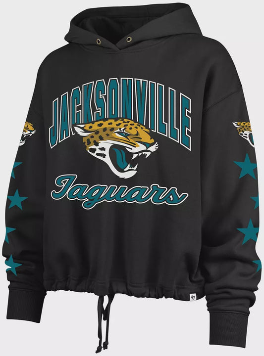 Jacksonville Jaguars '47 Brand Women's Starry Eyed Venice Hood - Jet Black