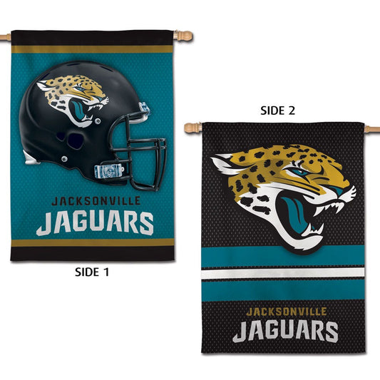 NFL Jacksonville Jaguars WinCraft Vertical Flag 2 Sided 28" x 40"