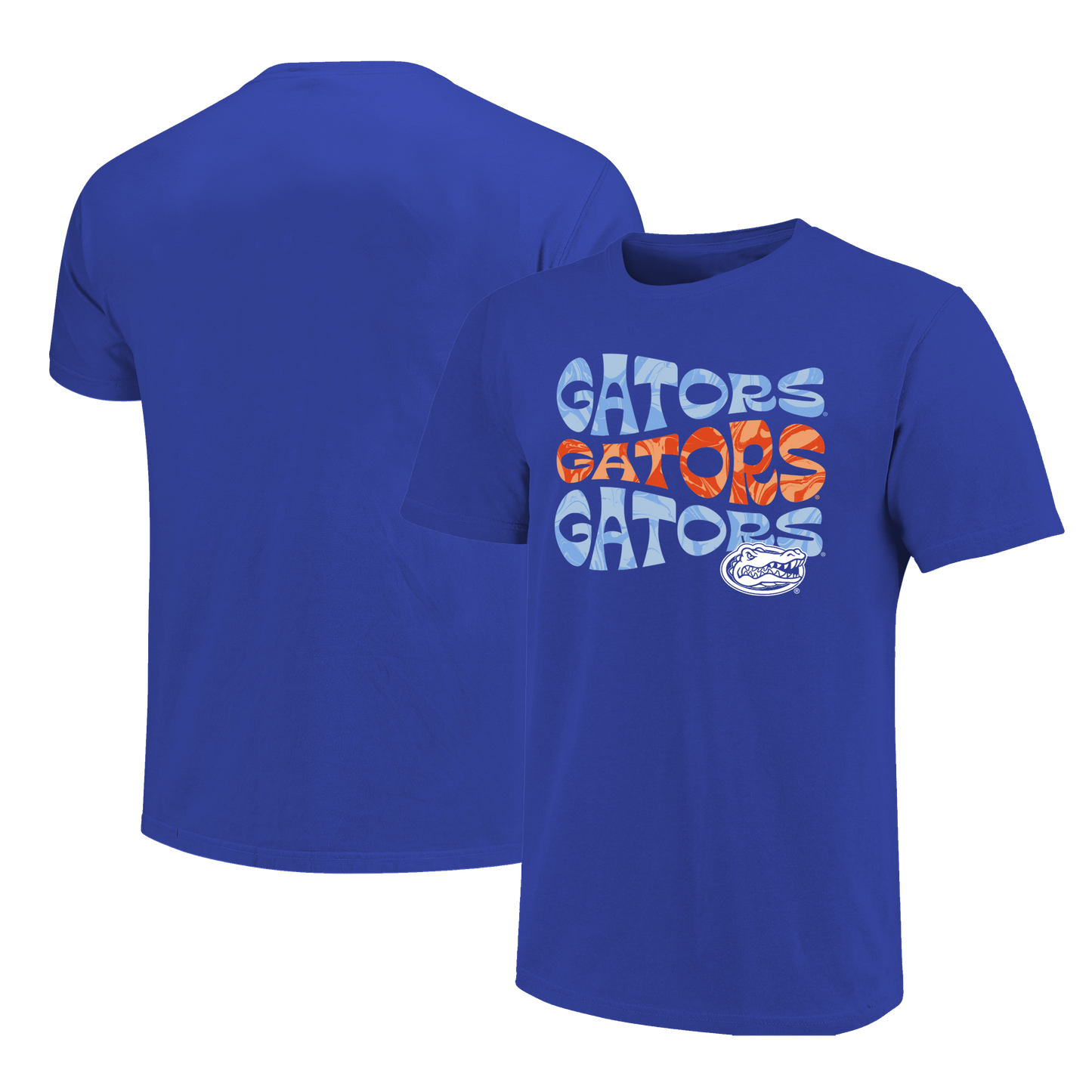Florida Gators Image One Men's T-shirt 250011 Funky Type Wave - officially licensed fan gear