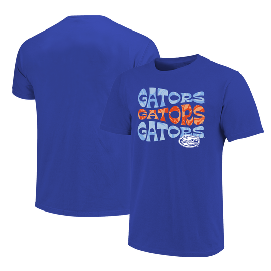 Florida Gators Image One Men's T-shirt 250011 Funky Type Wave