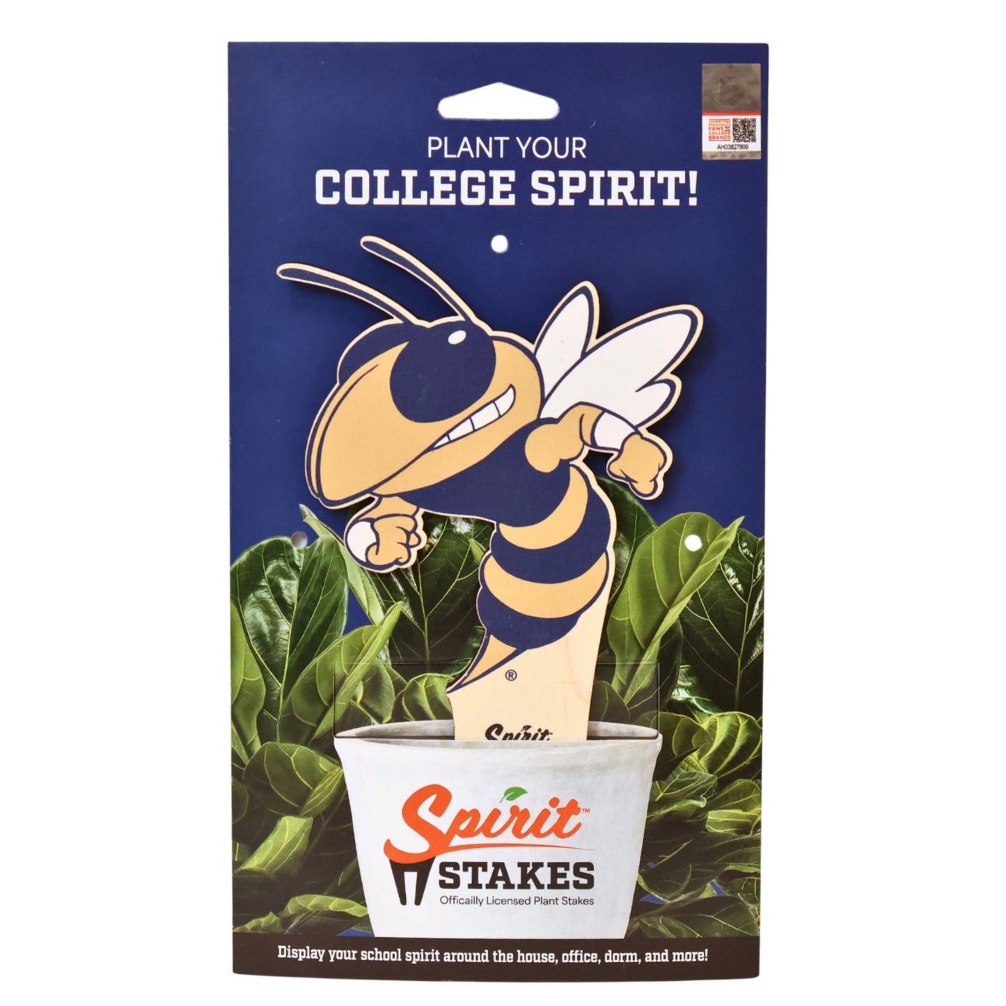 Georgia Tech Buzz Color Plant Stake