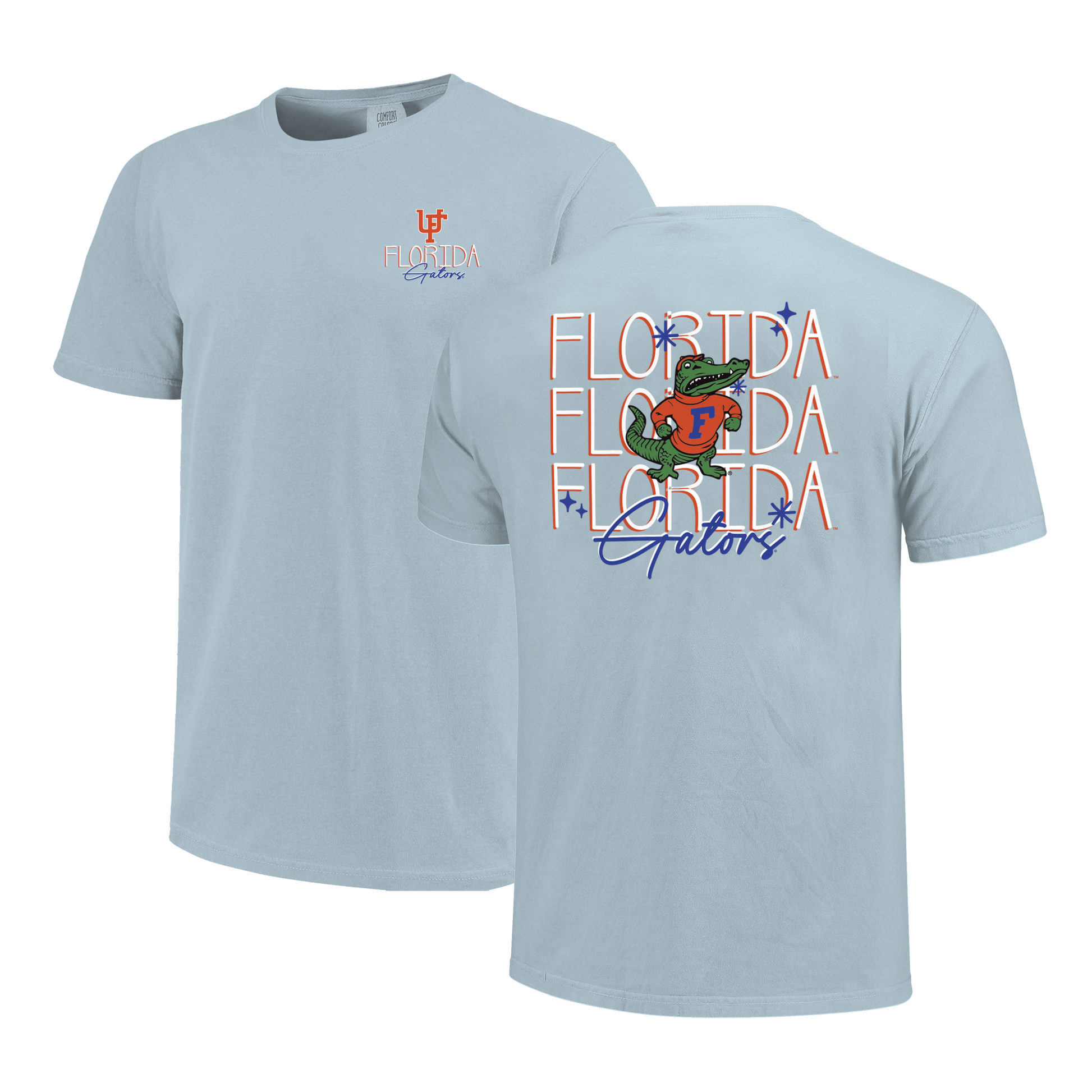 Florida Gators Image One Men's T-Shirt 250170 Skinny Stack