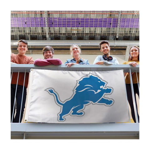 Detroit Lions Flag - Deluxe