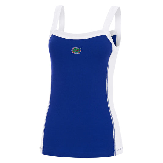 NCAA Florida Gators Antigua Ladies Alumni Dark Royal Tank Top